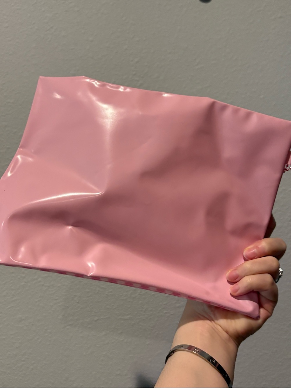 Sanrio Pink Chupa Chups Cosmetic Pouch with Character Print - Picture 3 of 3